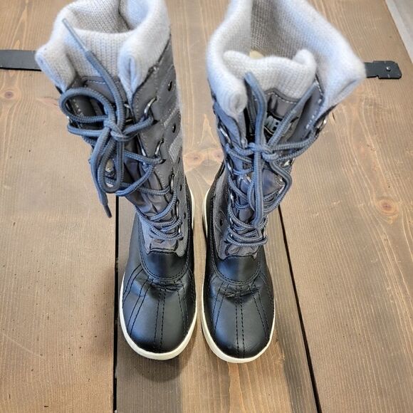 Khombu Daria Duck Toe Tall Fleece Lined Boots 13 - Picture 3 of 6